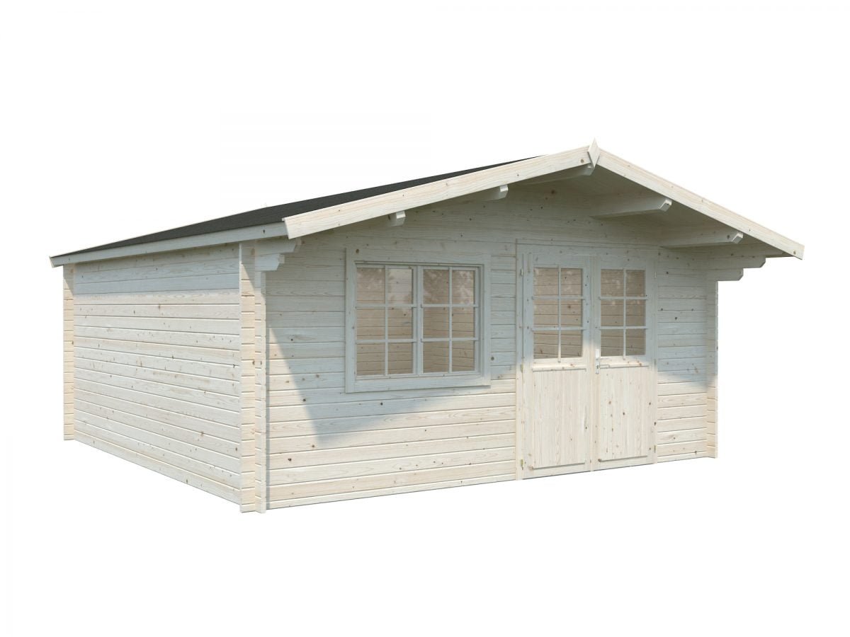 britta 22.3 sqm extra large garden log cabin