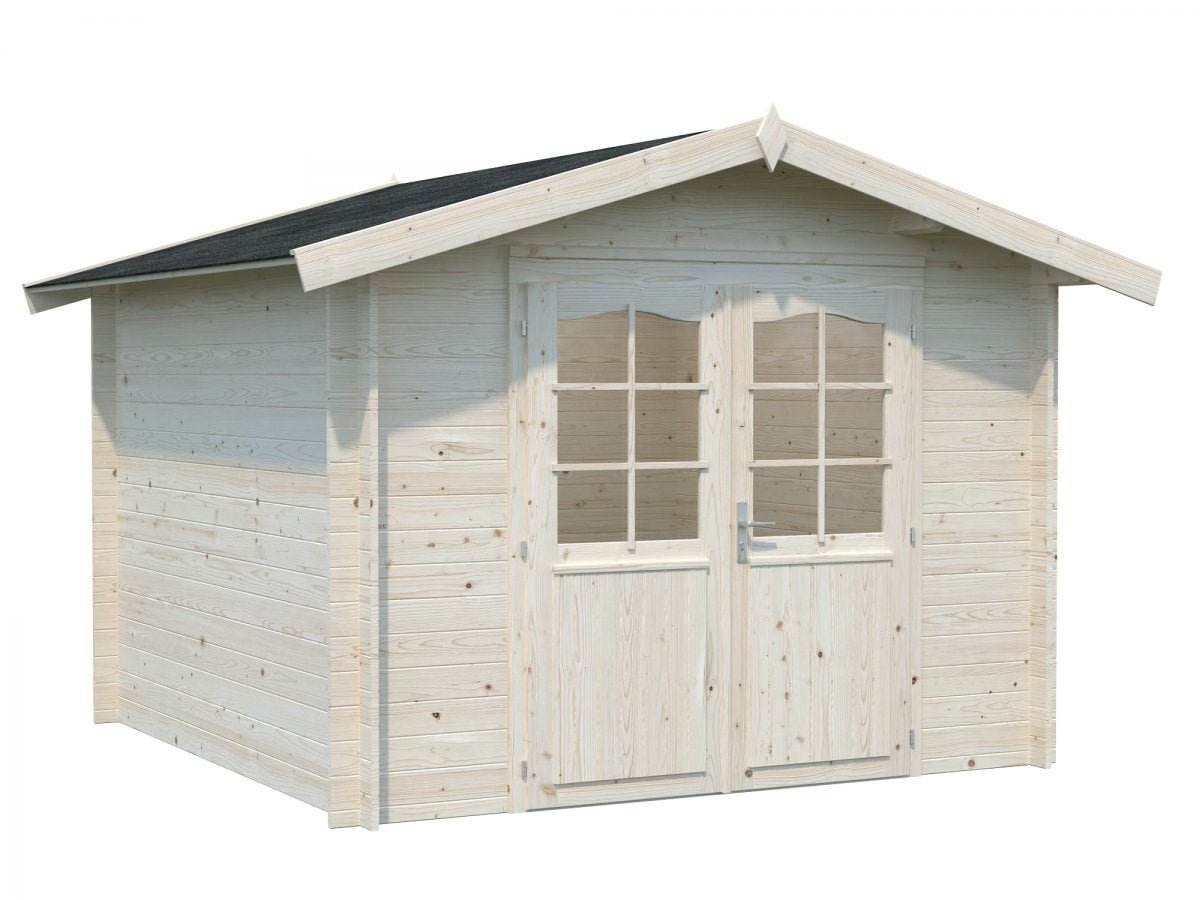 lotta 7.3 sqm attractive garden storage shed