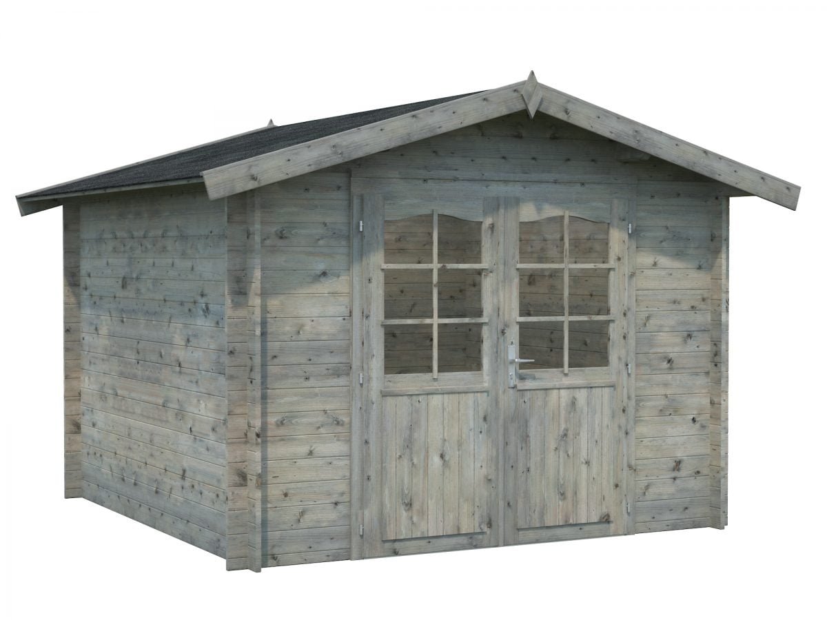 Lotta (7.3 sqm) attractive garden storage shed 