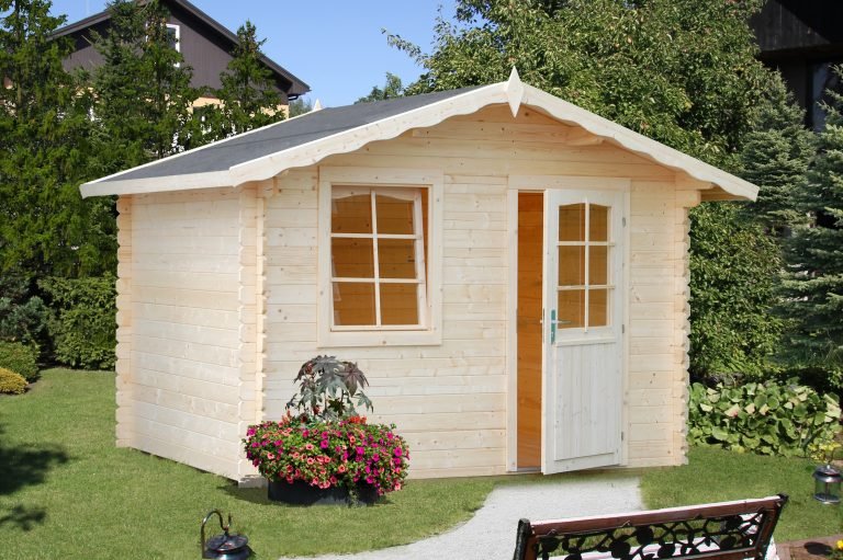 Emma (4.6 sqm) compact Alpine style garden shed