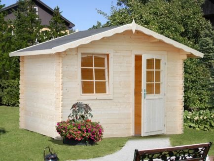 Emma (4.6 sqm) compact Alpine style garden shed