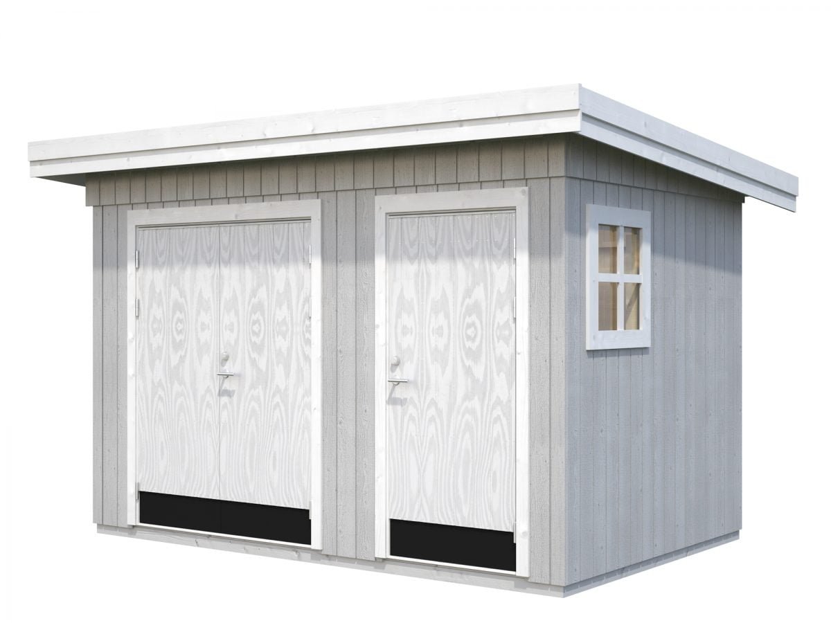 Kalle (6.6 sqm) modern pent storage shed