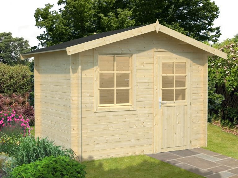 Klara (4.7 sqm) beach hut style garden shed