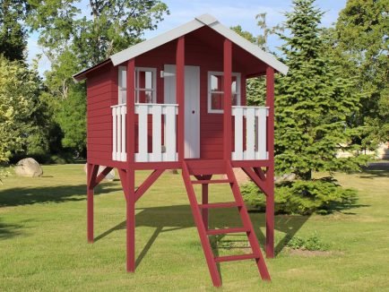 Toby (2.1 sqm) timber playhouse on stilts