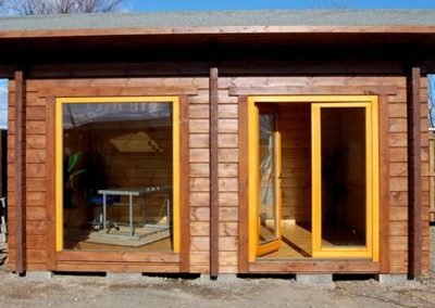 Bespoke log cabin design