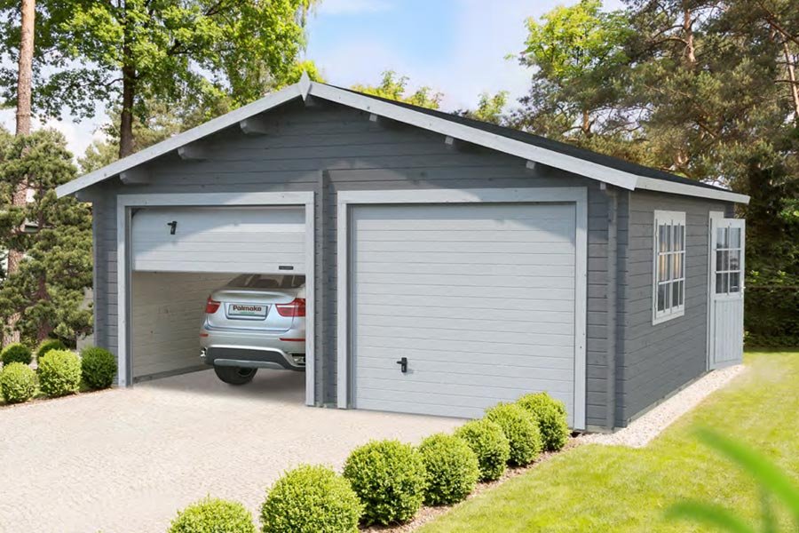Sturdy timber garages