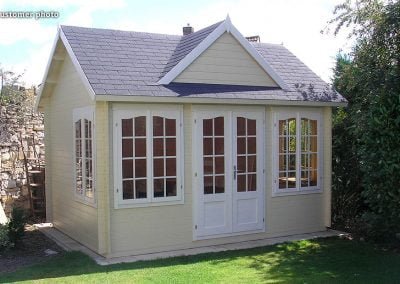 Claudia (11.5 sqm) clockhouse style summer house