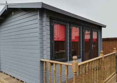 Iris (11.1 sqm) log cabin summer house