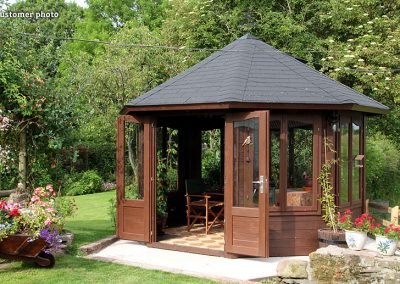 Veronica (9.2 sqm) octagonal garden pavilion