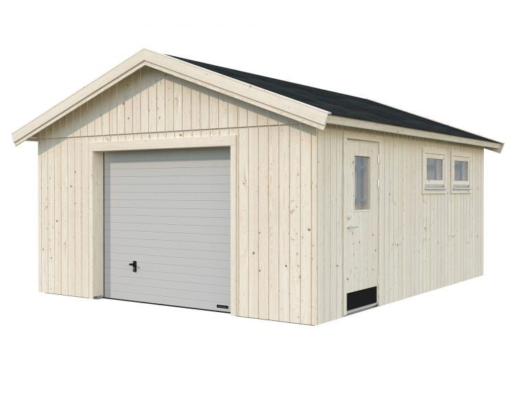 Andre (21.5 sqm) DIY timber single garage