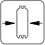 Wall thickness (double groove)